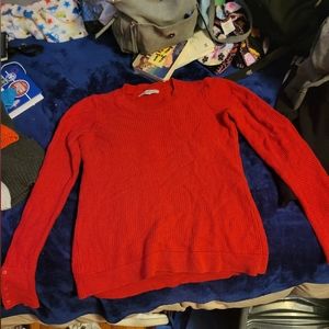 Red sweater